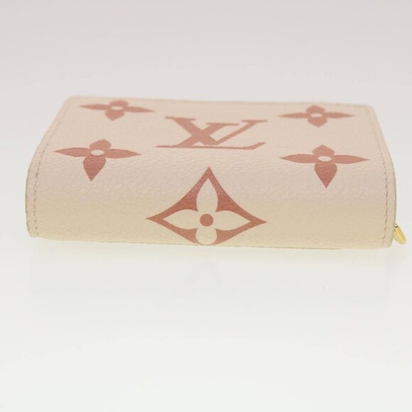 LOUIS VUITTON Monogram Empreinte Portefeuille Clare Wallet White M81927 42904S - Picture 6 of 16